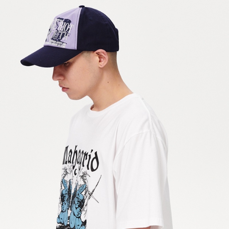 マハグリッドユースツートンボールキャップネイビー (MG2ESMAB41A) マハグリッドユースツートンボールキャップネイビー (MG2ESMAB41A)