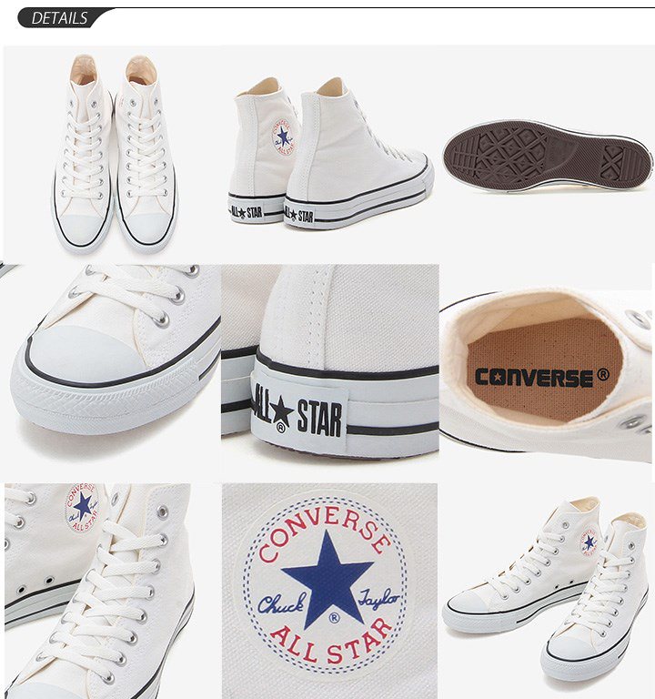ハイカットスニーカー レディース メンズ/コンバース converse キャンバス オールスター カ