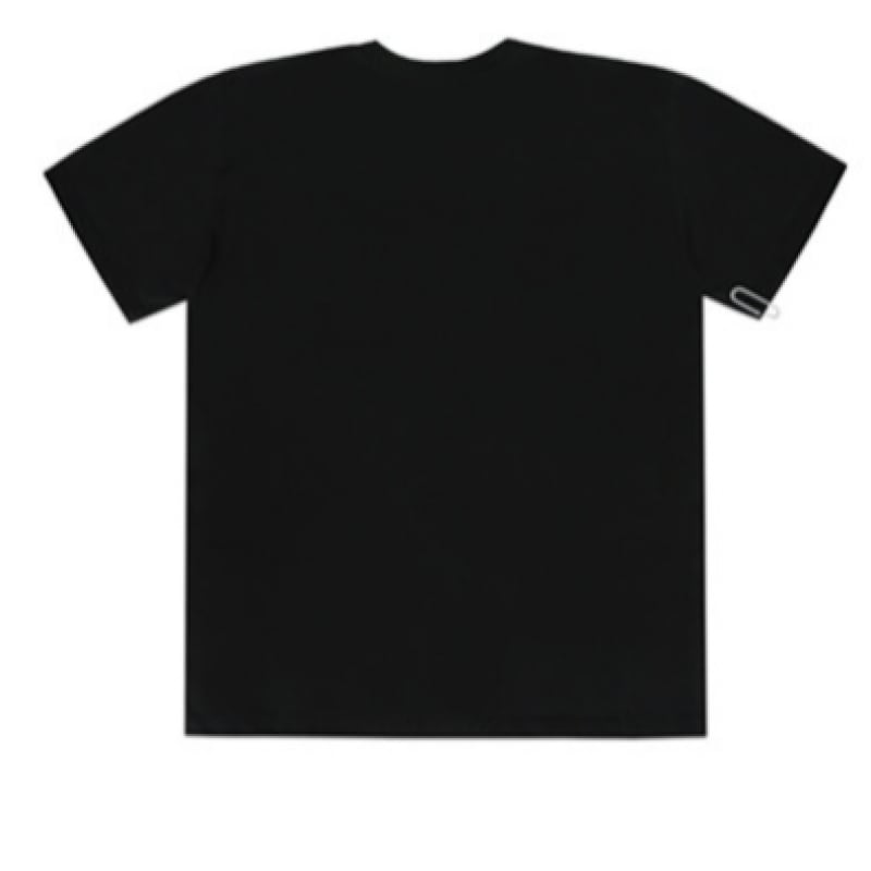 グレイバースカイブルーフラワードットスマイルロゴ半袖Tシャツ 4COLOR