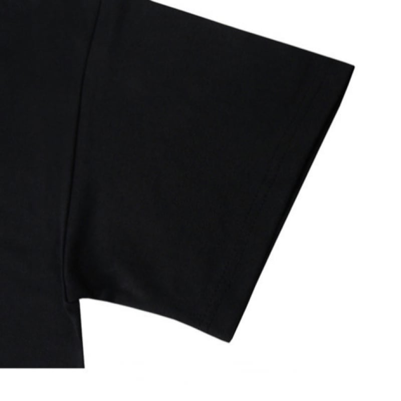 グレイバースカイブルーフラワードットスマイルロゴ半袖Tシャツ 4COLOR