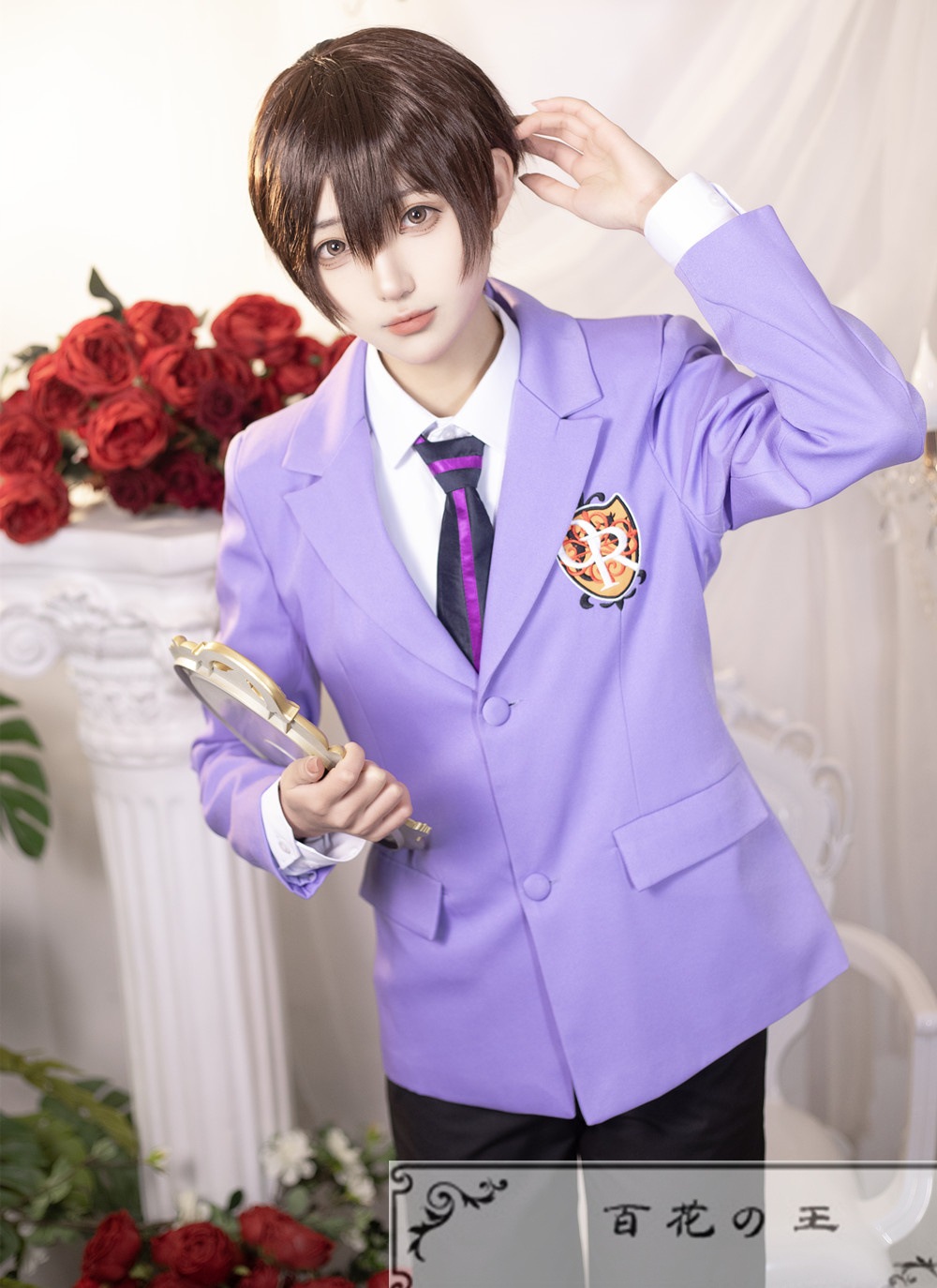 在庫品 桜蘭高校ホスト部 須王環 藤岡ハルヒ コスプレ衣装 コスチューム イベント ハロウィン 仮装 変装