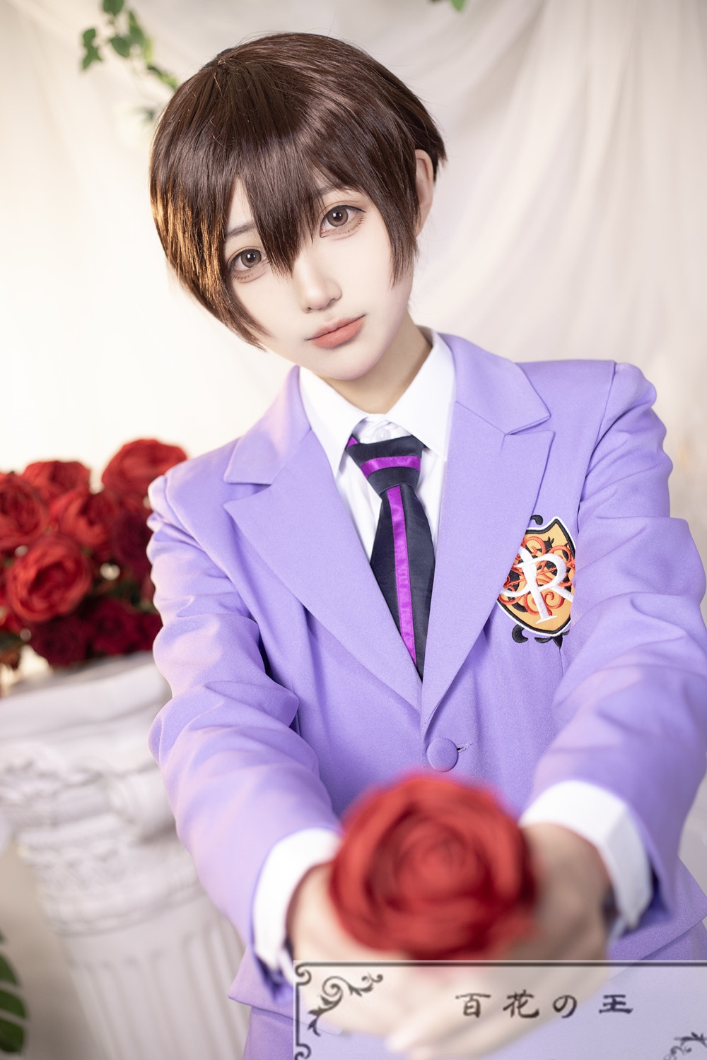 在庫品 桜蘭高校ホスト部 須王環 藤岡ハルヒ コスプレ衣装 コスチューム イベント ハロウィン 仮装 変装