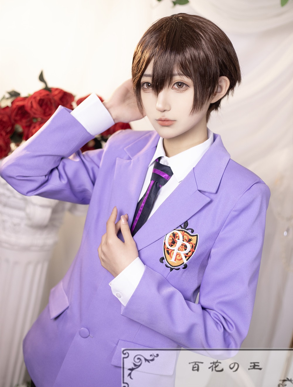 在庫品 桜蘭高校ホスト部 須王環 藤岡ハルヒ コスプレ衣装 コスチューム イベント ハロウィン 仮装 変装