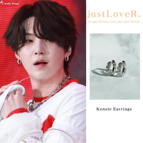 justLoveR.】 Kenzie Earrings ピアス [BTS ジミン & シュガ着用