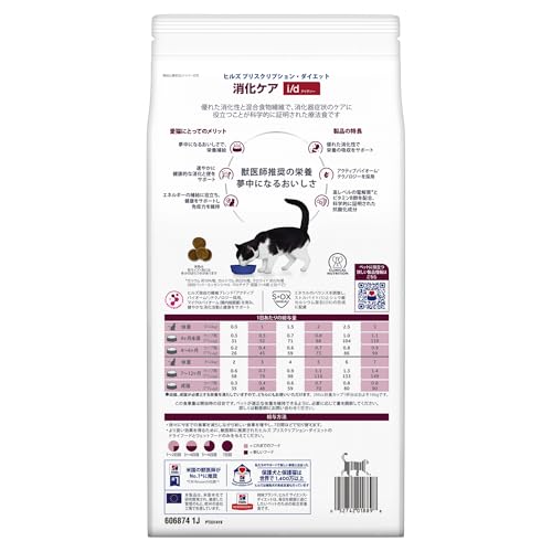 ヒルズ プリスクリプションダイエット キャットフード ドライ i/d アイディー 小粒 チキン 消化ケア 猫用 特別療法食 2kg