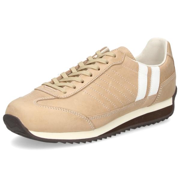 パトリック メンズ レディース スニーカー マラソンモストロ 506113 ベージュ PATRICK MARATHON-MS BGE 日本製 本革