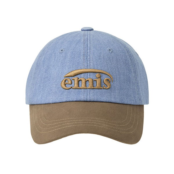 emis(エミス) キャップ WASHED DENIM BALL CAP-LIGHT BLUE DENIM