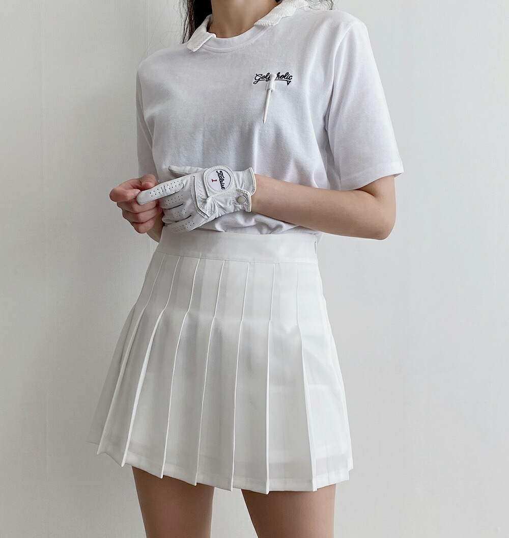 [メガ割りSALE]スカラップカラーレタリングTシャツ・p367046