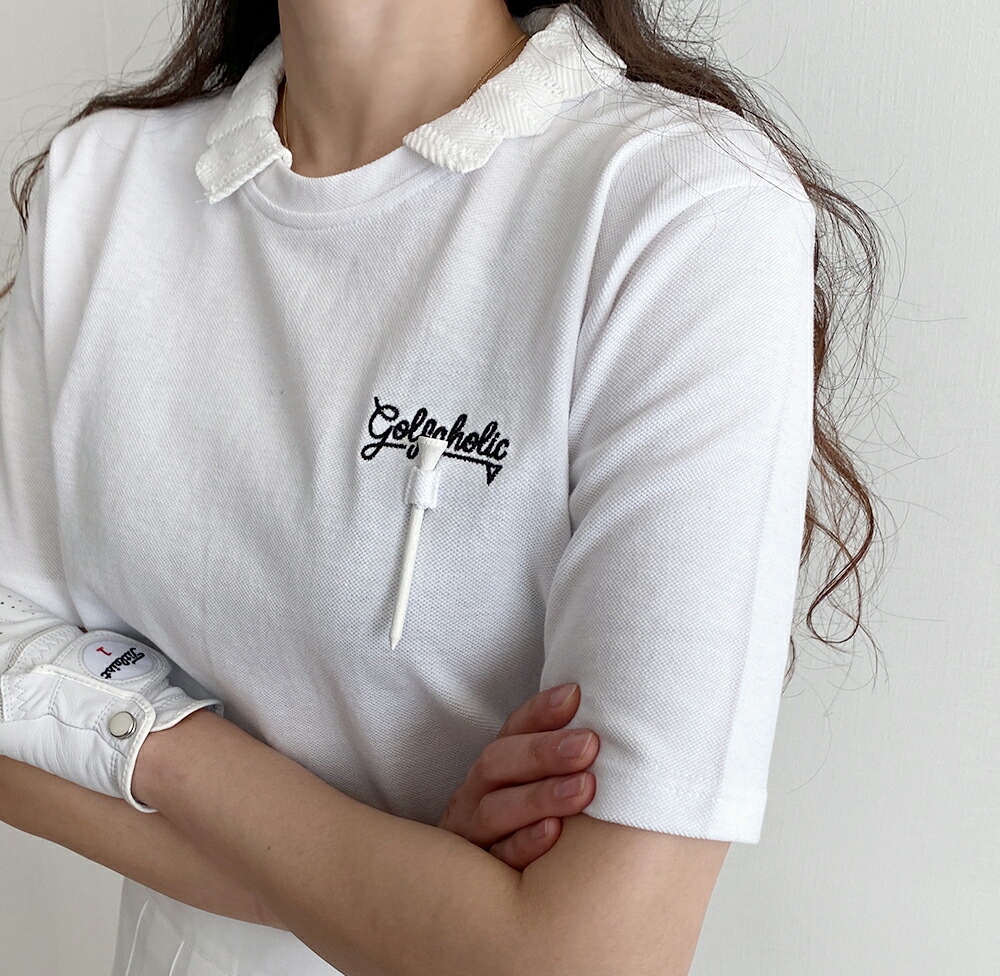 [メガ割りSALE]スカラップカラーレタリングTシャツ・p367046