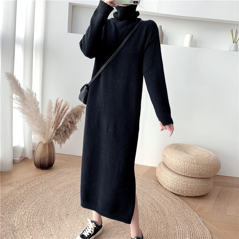 ワンピース 秋 冬 タートルネック ロング丈 マキシ丈 レディースファッション 長袖 ハイネック ストレート ゆったり ゆる カジュアル 公園 ママ マタニティ カラバリ豊富 4色展開 ワンピース 秋 冬 タートルネック ロング丈 マキシ丈 レディースファッション 長袖 ハイネック ストレート ゆったり ゆる カジュアル 公園 ママ マタニティ カラバリ豊富 4色展開