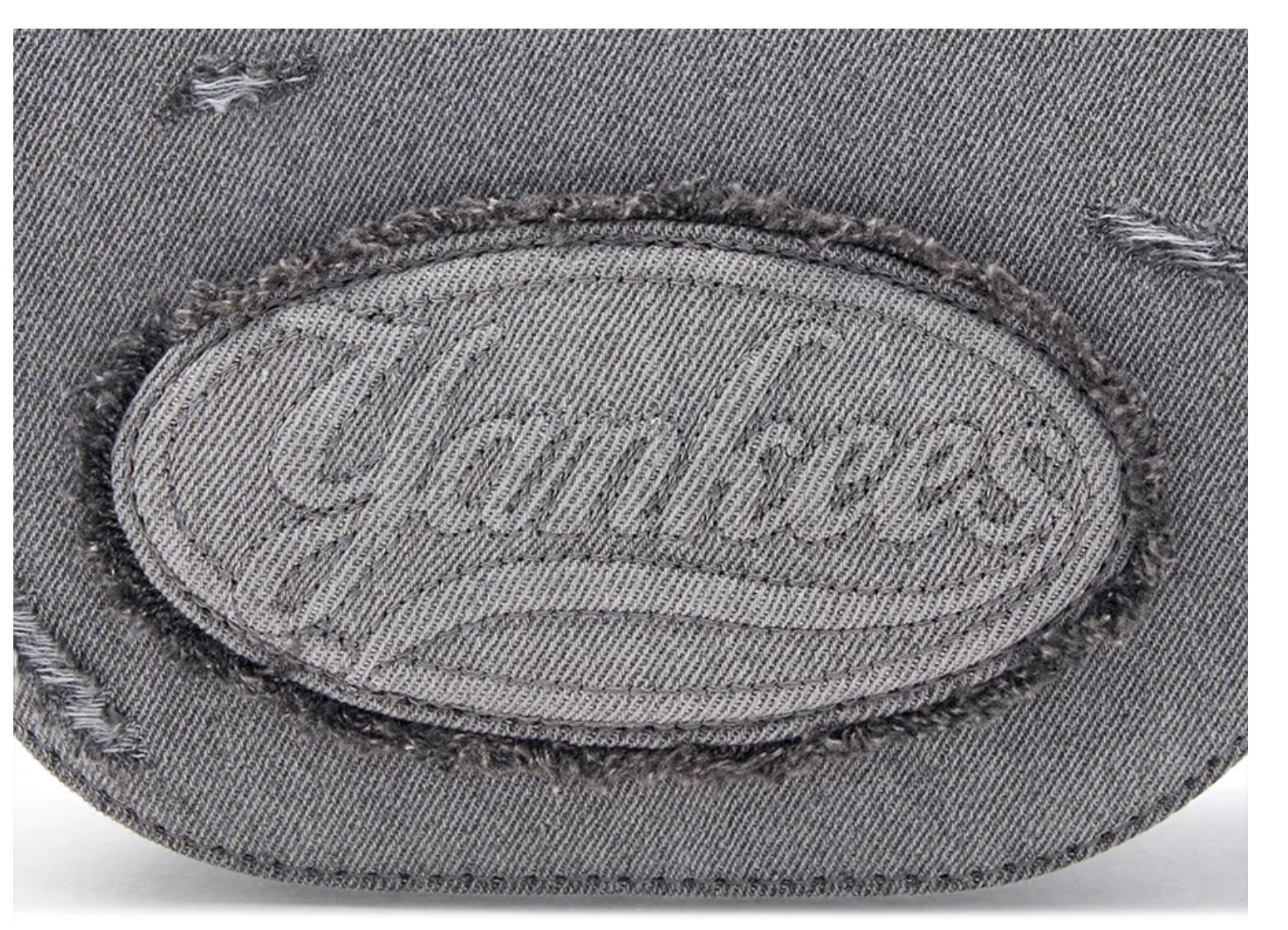 [25S新商品]レタリング ヴィンテージ デニム クロスバック ニューヨークヤンキース