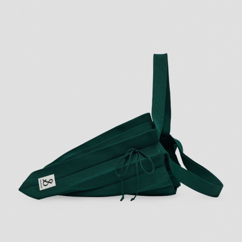 JOSEPH & STACEY ラッキープリーツニット L ディープフォレスト JOSEPH & STACEY ラッキープリーツニット L ディープフォレスト