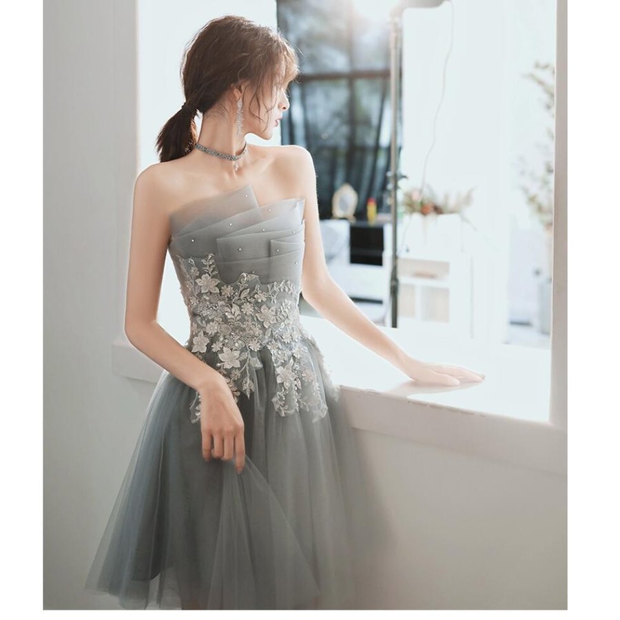 パーティードレス 結婚式 大きい ミモレ丈ドレス ワンピース 30代40代50代 セクシー きれいめ