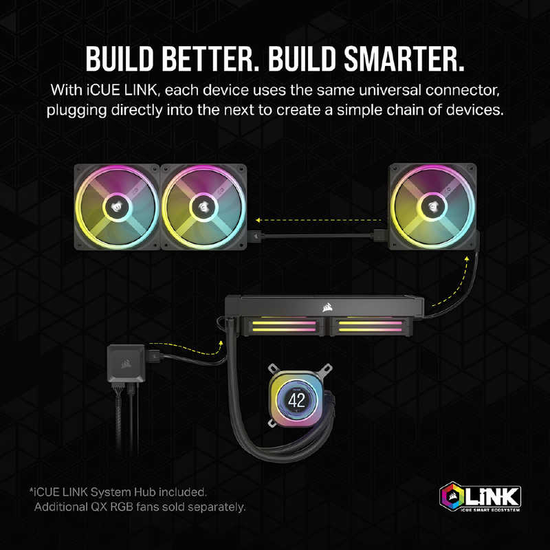 コルセア CORSAIR 水冷クーラー CW-9061007-WW コルセア CORSAIR 水冷クーラー CW-9061007-WW