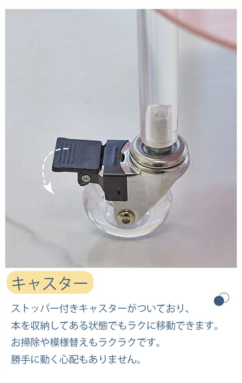アクリルテーブル サイドテーブル うねうねサイドテーブル 2層 ウェーブ ベッドサイド ミニデスク 韓国 インテリア レトロ 食卓テーブル おしゃれ 北欧 アクリルテーブル 円形 耐久性 リビング ダ