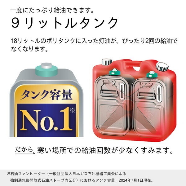 FW-4624L ムーンホワイト Lタイプ 石油ファンヒーター (木造12畳/コンクリ16畳まで)