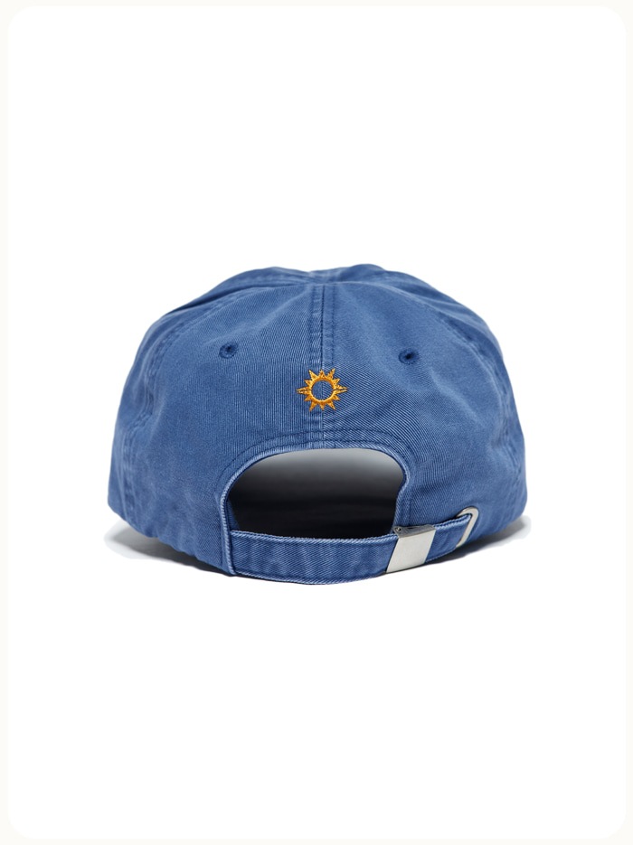 HELLO SUNRISE Washed OG Logo Ball Cap Ocean Blue キャップ
