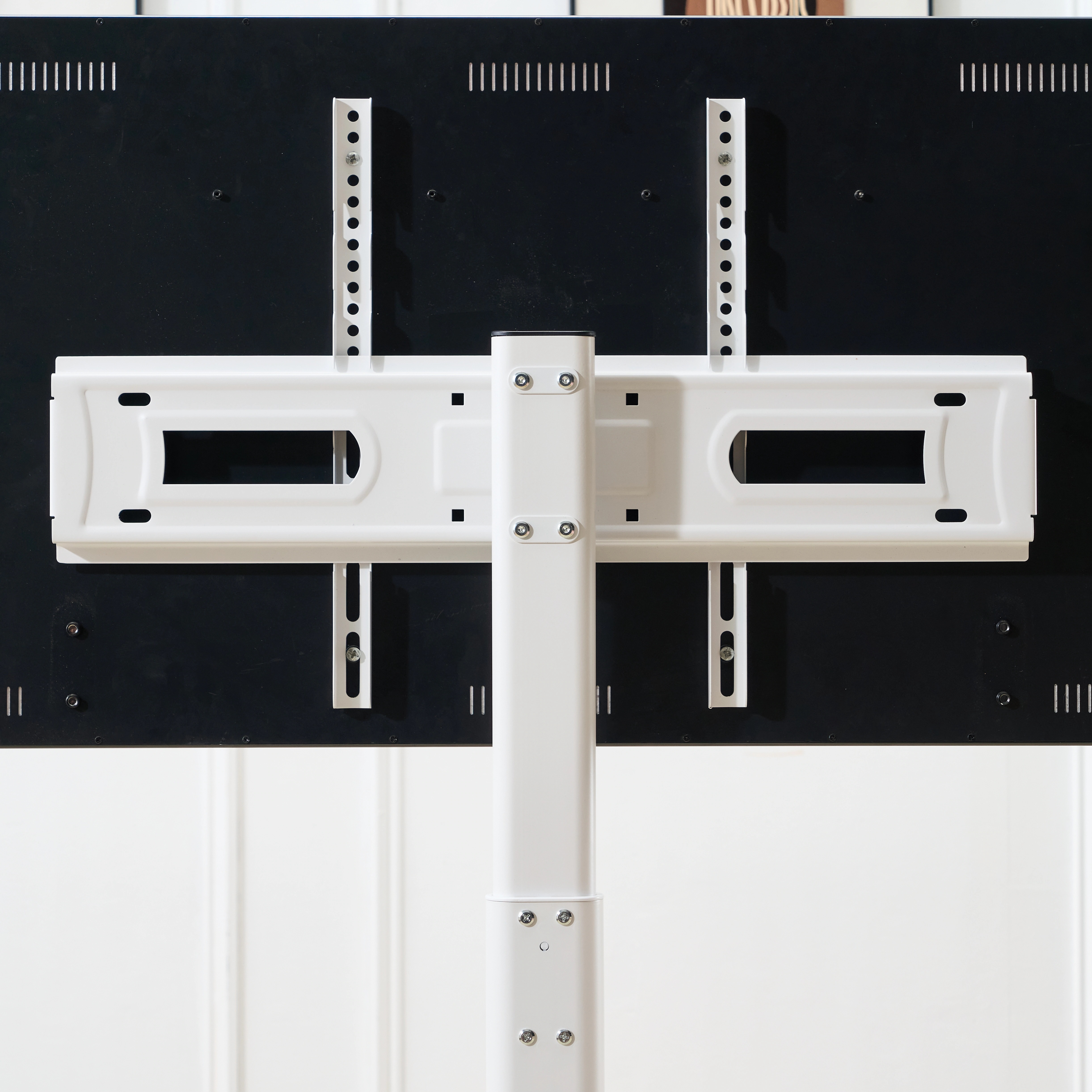 【安心保証】テレビスタンド キャスター付き 壁寄せ ロータイプ 耐震 テレビ台 WALL 単品 棚板 セット テレビ 対応 首振り 角度 調整 壁掛け風 おしゃれ シンプル 白 木目 回転 移動式 T