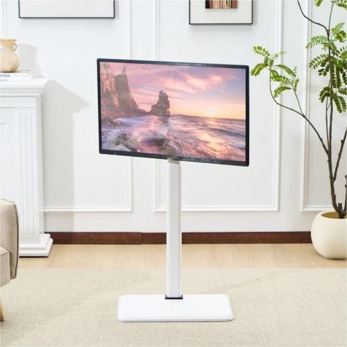 【安心保証】テレビスタンド キャスター付き 壁寄せ ロータイプ 耐震 テレビ台 WALL 単品 棚板 セット テレビ 対応 首振り 角度 調整 壁掛け風 おしゃれ シンプル 白 木目 回転 移動式 T