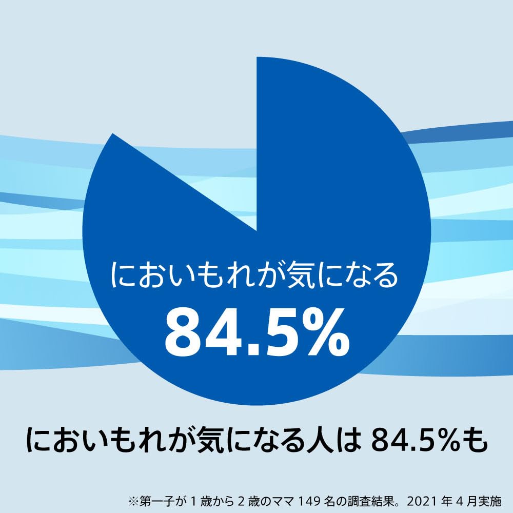 Aprica(アップリカ) 【純正品】 強力消臭おむつポット ニオイポイ×におわなくてポイ共通カセット 6個パック ホワイト NIOI-POI 取り替え用カセット6P (2023年モデル)