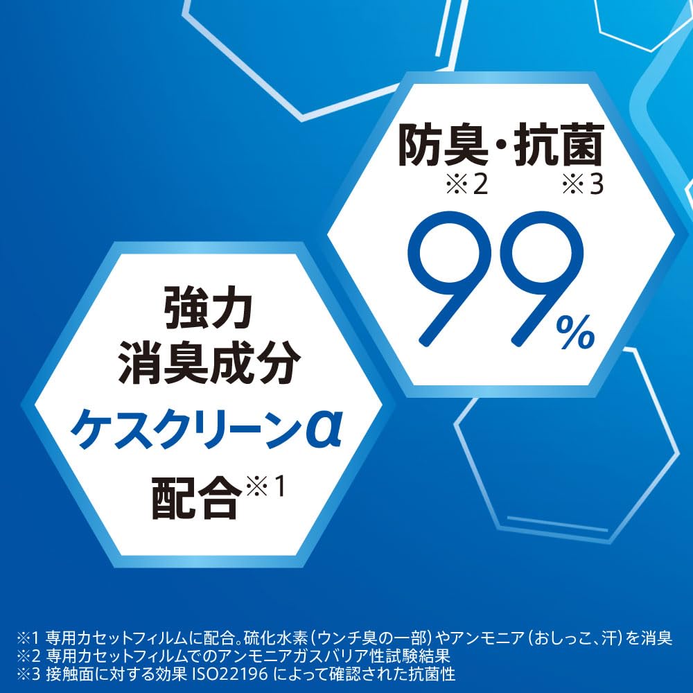 Aprica(アップリカ) 【純正品】 強力消臭おむつポット ニオイポイ×におわなくてポイ共通カセット 6個パック ホワイト NIOI-POI 取り替え用カセット6P (2023年モデル)