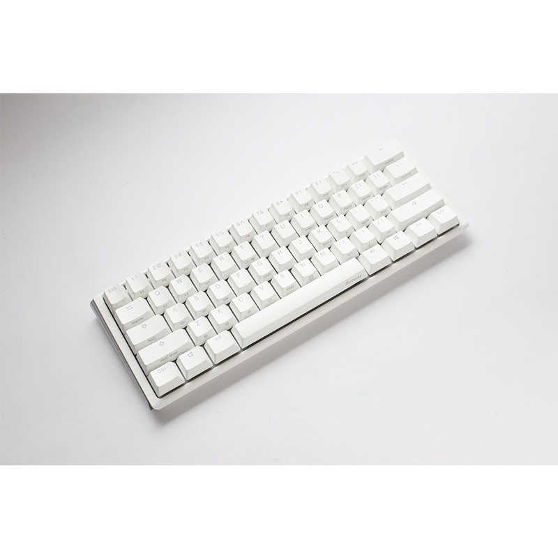 Ducky　ゲーミングキーボード One 3 Mini 60% keyboard Classic Pure White [有線]　dk-one3-classic-pw-rgb-mini-silver