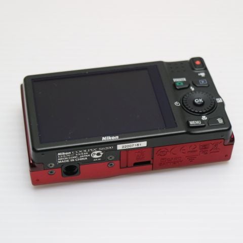 美品 COOLPIX S6200 ブリリアントレッド デジカメ Nikon 64