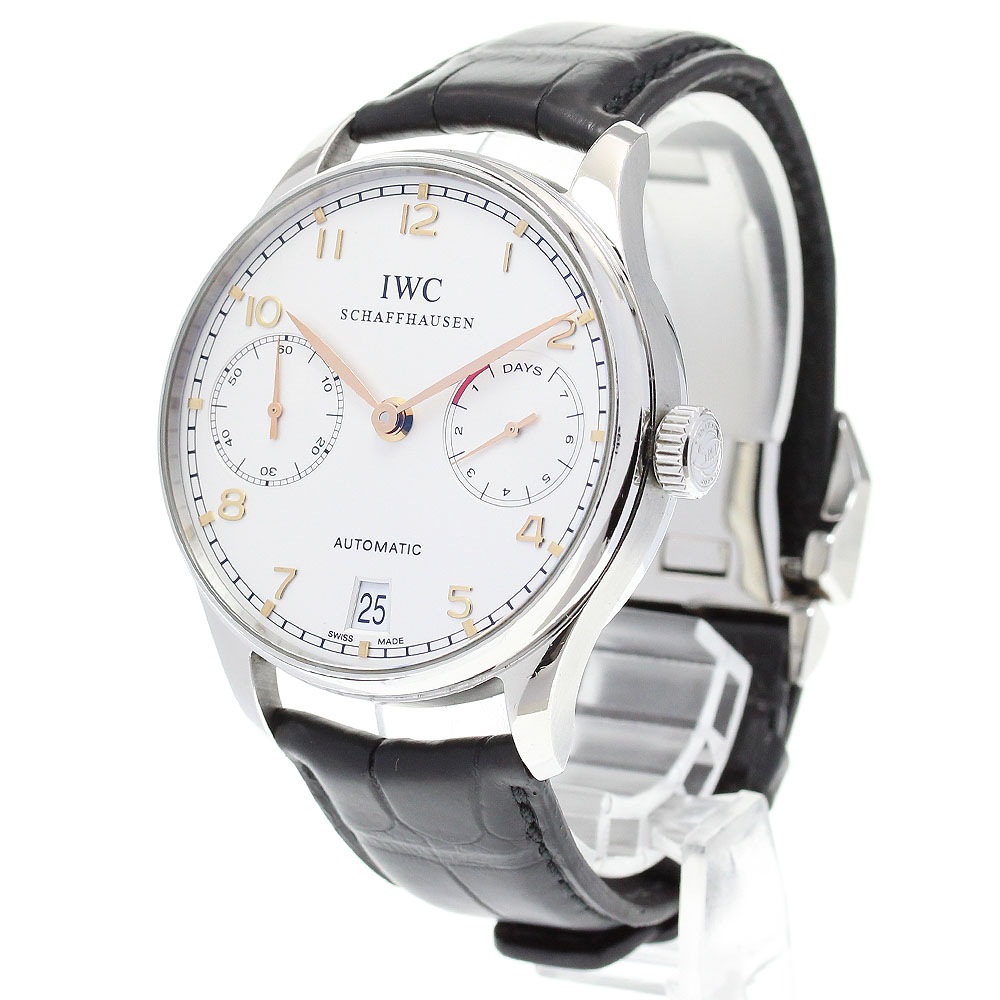 IWC SCHAFFHAUSEN IW500704 ポルトギーゼ オートマティック 7デイズ 自動巻き メンズ _843427【中古】 IWC SCHAFFHAUSEN IW500704 ポルトギーゼ オートマティック 7デイズ 自動巻き メンズ _843427【中古】