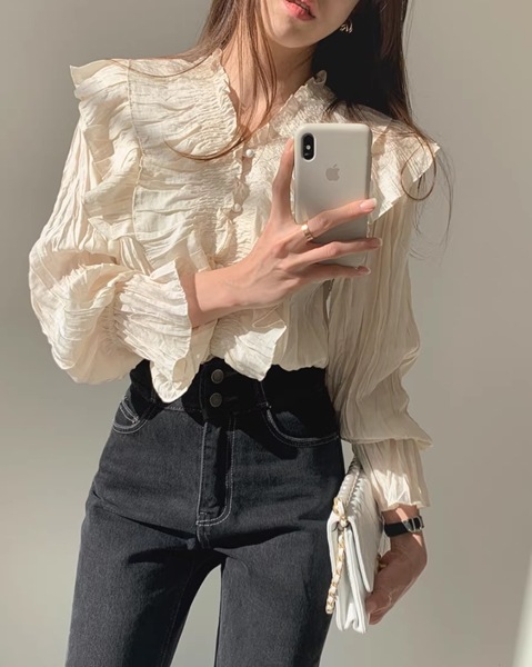 フリル V ネック シャツレディース トップス シャツ ブラウス 長袖 ベルスリーブ Vネック 襟なし ノーカラー ワイド フェミニン レース プリーツ ラッフル フリル パッチワーク ふわふわ フリル V ネック シャツレディース トップス シャツ ブラウス 長袖 ベルスリーブ Vネック 襟なし ノーカラー ワイド フェミニン レース プリーツ ラッフル フリル パッチワーク ふわふわ