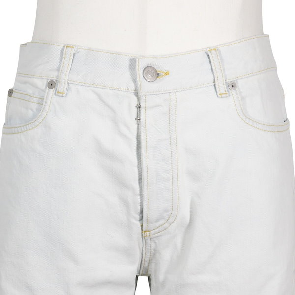 Qoo10] メゾンマルジェラ ジーンズ ブリーチデニム ボタンフライ