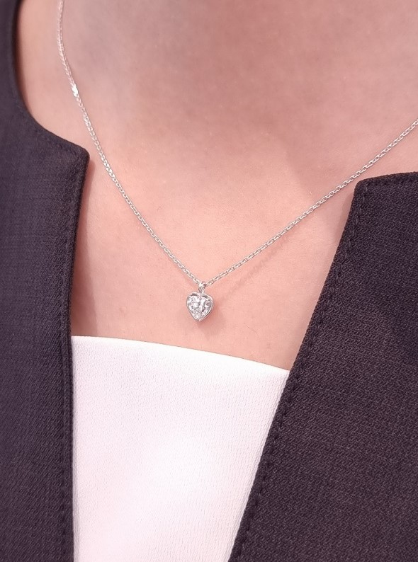 シルバーネックレスH0150