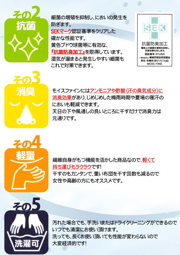 日本製さらっとファイン センサー付 除湿マット セミダブル サイズ スタンダードタイプ