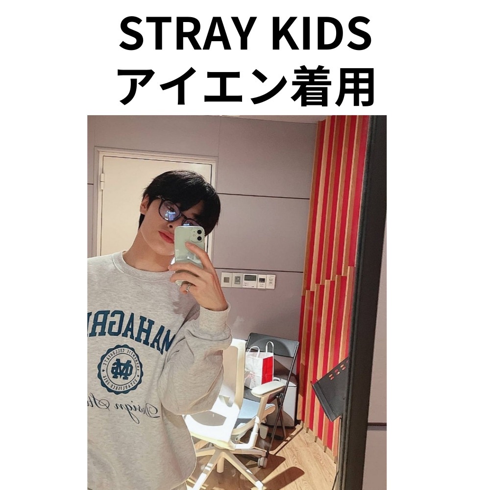 STRAY KIDS/Red Velvet 着用]AUTHENTIC トレーナー/ユニセック STRAY KIDS/Red Velvet 着用]AUTHENTIC トレーナー/ユニセック