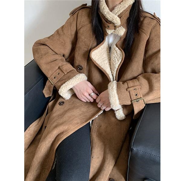 Qoo10] 新品 大人気 ムートンコート レディース