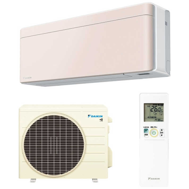 （標準取付工事費込）ダイキン　DAIKIN　エアコン おもに12畳用 risora リソラ SXシリーズ [ストーンベージュ]　S363ATSS-W/Y 本体ホワイト色