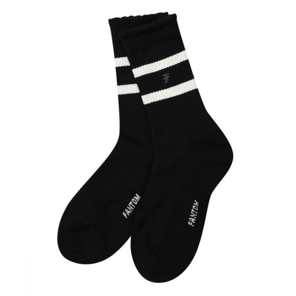 [Phantom] 女性用リブ編みミッドネックソックスセット