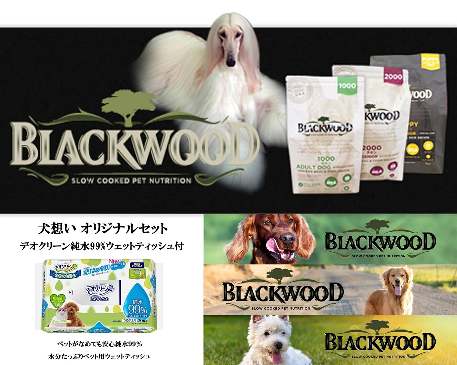 【プレゼント付】【デオクリーン付】ブラックウッド パピー 2.7kg 【プレゼント付】【デオクリーン付】ブラックウッド パピー 2.7kg