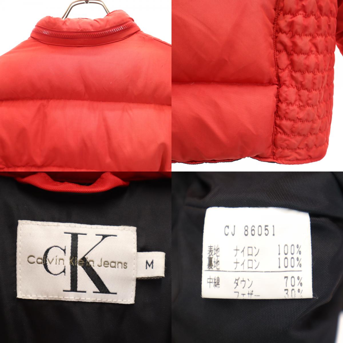 シーケーカルバンクライン 90s オールド ダウンジャケット M レッド CK CALVIN KLEIN レディース シーケーカルバンクライン 90s オールド ダウンジャケット M レッド CK CALVIN KLEIN レディース