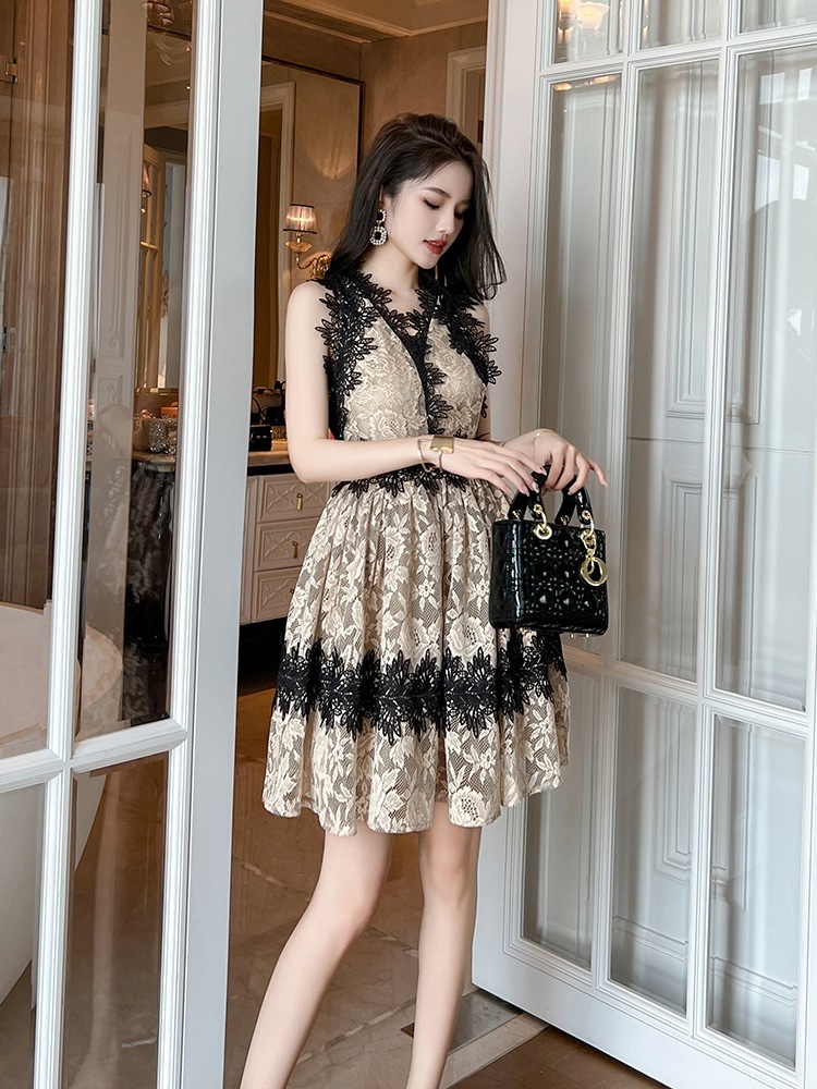 JY.上品 夏 レース 短 ワンピ レトロ 高級感 Aライン ドレス パーティー 着痩せ 大人 お呼ばれ 同窓会 披露宴 卒業式 結婚式 ウェディング 二次会 成人式 JY.上品 夏 レース 短 ワンピ レトロ 高級感 Aライン ドレス パーティー 着痩せ 大人 お呼ばれ 同窓会 披露宴 卒業式 結婚式 ウェディング 二次会 成人式