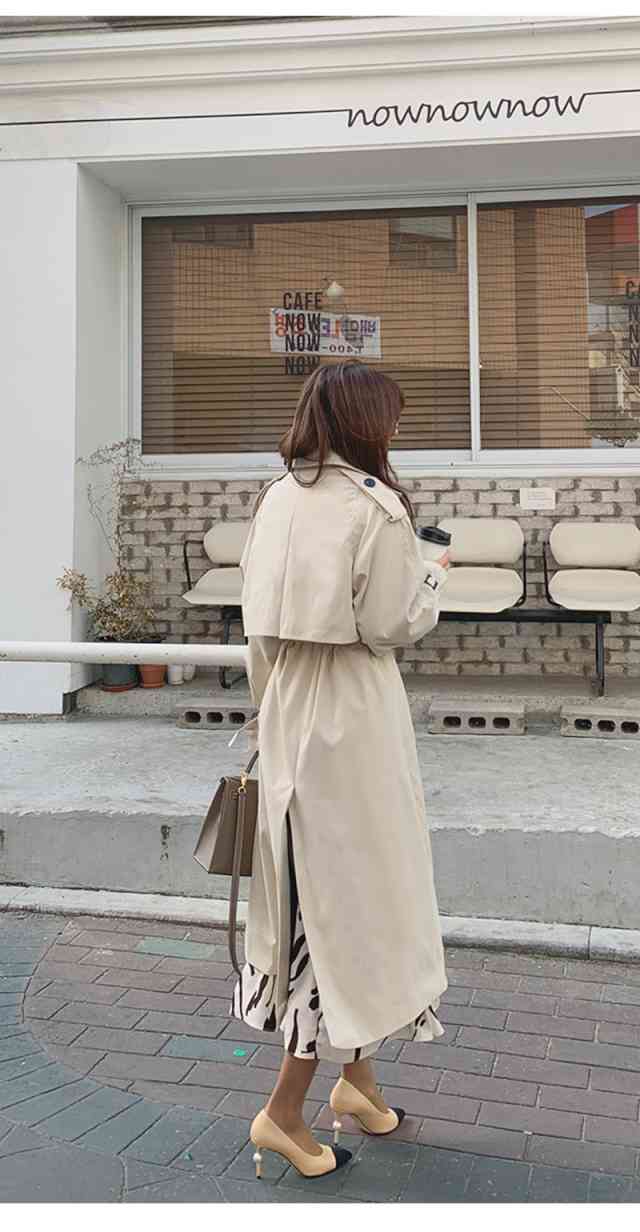 2点で13o円OFF!【即納】トレンチコート レディース アウター ロング丈 上着 コート トレンチ スプリングコート 大きいサイズ 体型カバー 春 秋冬 ロング丈 長袖 ベルト付き オータムコート 2点で13o円OFF!【即納】トレンチコート レディース アウター ロング丈 上着 コート トレンチ スプリングコート 大きいサイズ 体型カバー 春 秋冬 ロング丈 長袖 ベルト付き オータムコート