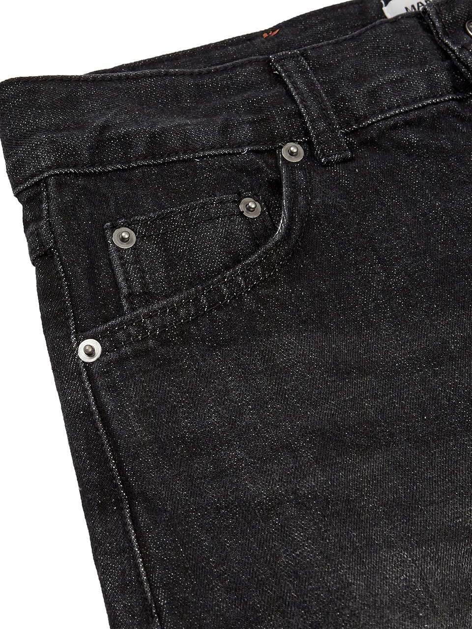 [Margesherwood ] / ☆ SIMPLE BLACK DENIM SKIRT / black MARGESHERWOOD】 SIMPLE BLACK DENIM SKIRT : BLACK
