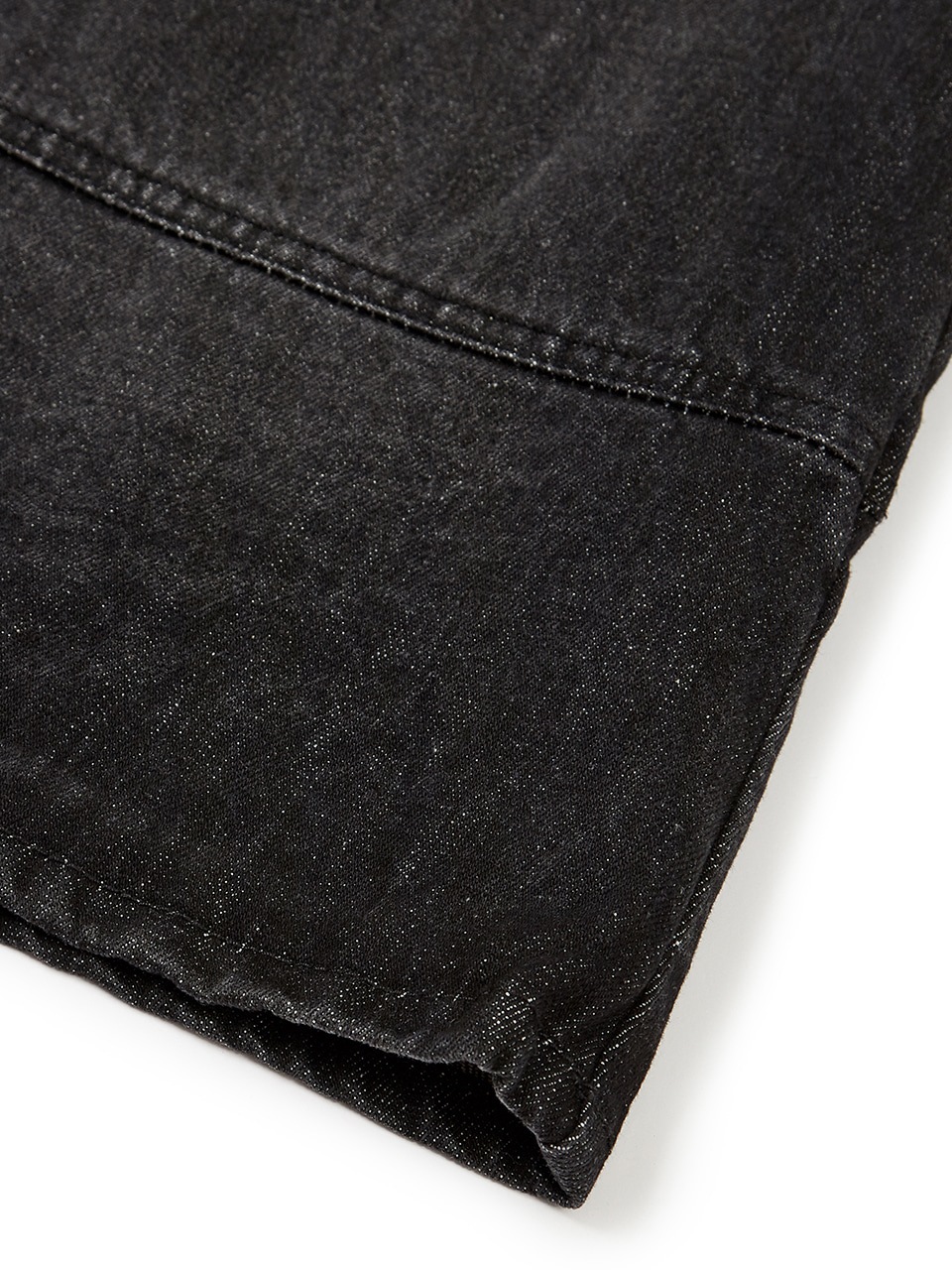 [Margesherwood ] / ☆ SIMPLE BLACK DENIM SKIRT / black c695b5d7b4ff09d96e93e73dc901c2