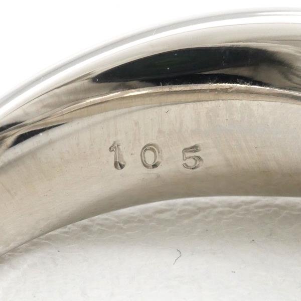 PT900 プラチナ リング 指輪 14号 ダイヤ 1.05 カード鑑別書 ジュエリー 中古