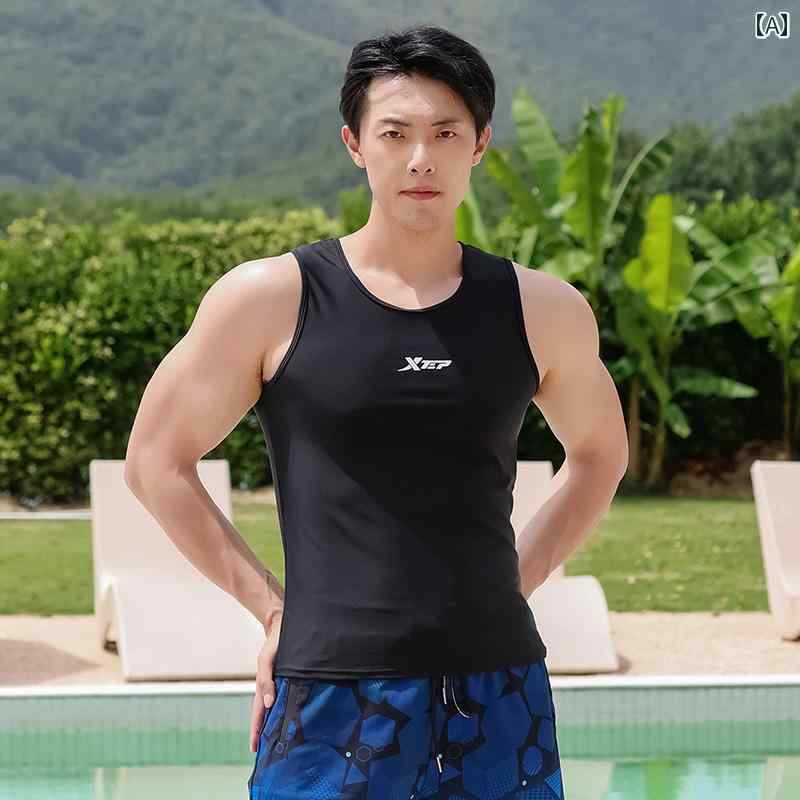 カジュアル 水着 トップス 速乾 スイムウェア メンズ 夏 海 プール リゾート レジャー スポーツ 大きいサイズ