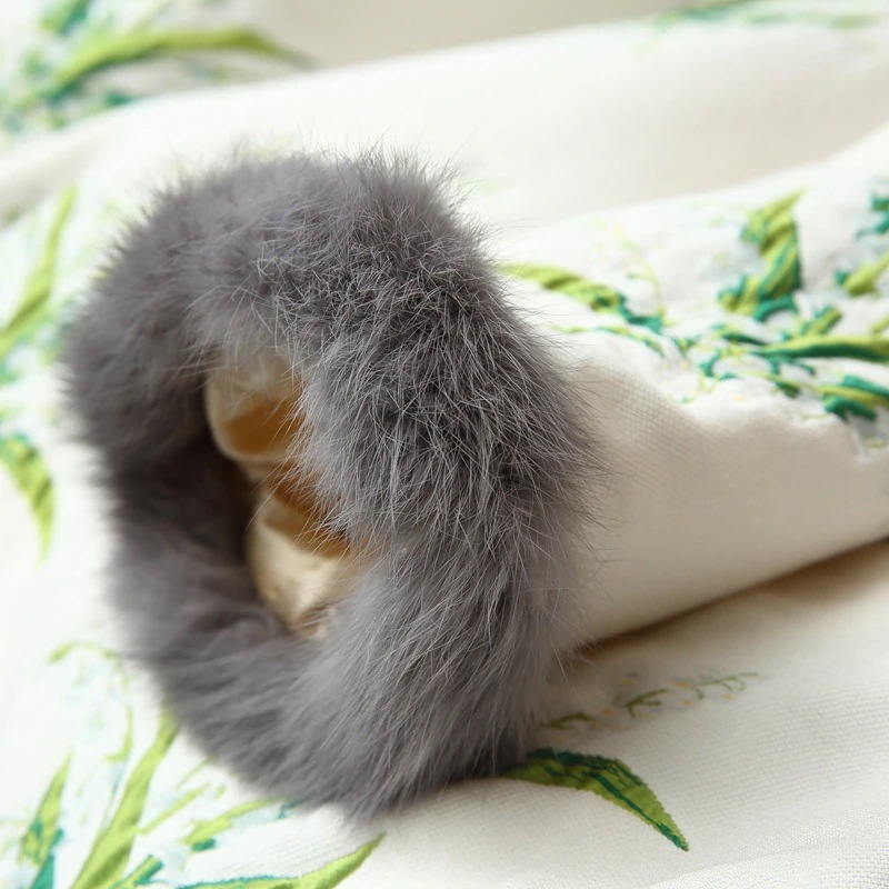 2024秋冬ラビットファージャガードキルティング改良ゆったりレトロスタイルチャイナドレススカート MX2935 2024秋冬ラビットファージャガードキルティング改良ゆったりレトロスタイルチャイナドレススカート MX2935