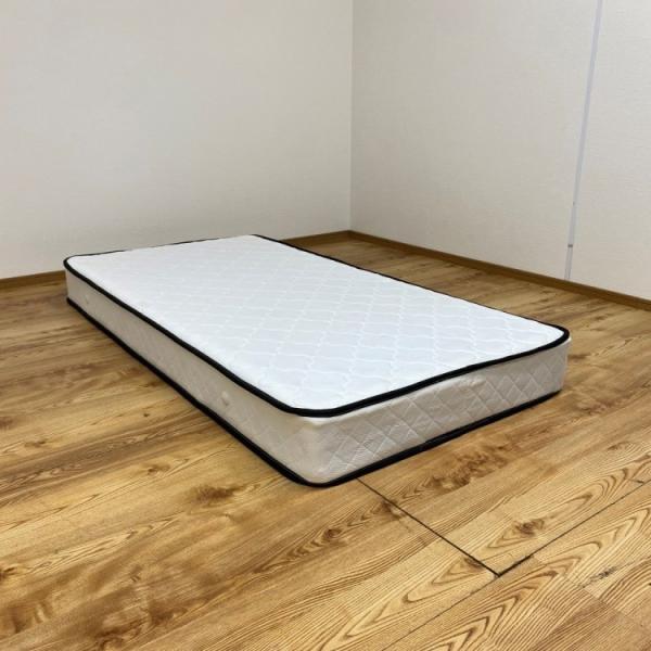 ポケットコイルマットレス 単品 ダブルベッド ニット生地 スプリング ダブルマット 通気性空気口有り