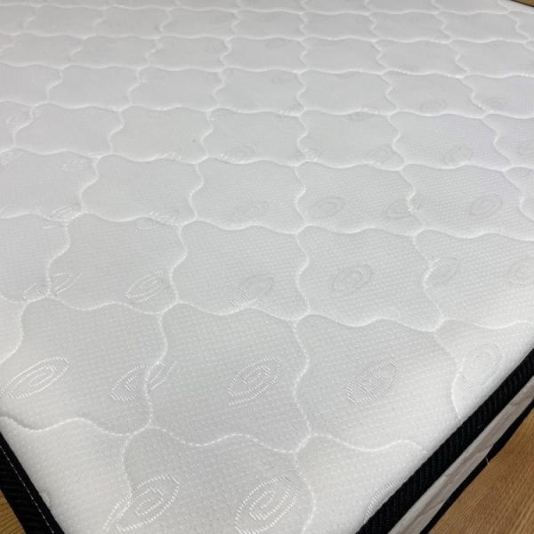 ポケットコイルマットレス 単品 ダブルベッド ニット生地 スプリング ダブルマット 通気性空気口有り