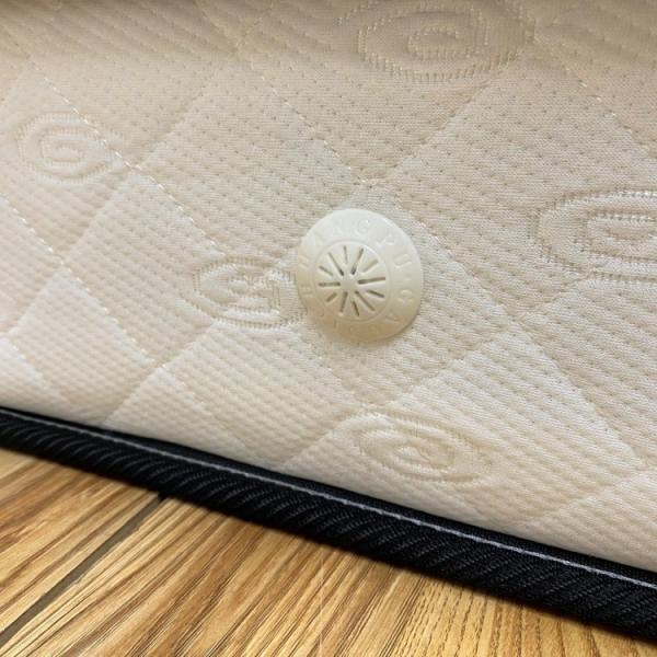 ポケットコイルマットレス 単品 ダブルベッド ニット生地 スプリング ダブルマット 通気性空気口有り
