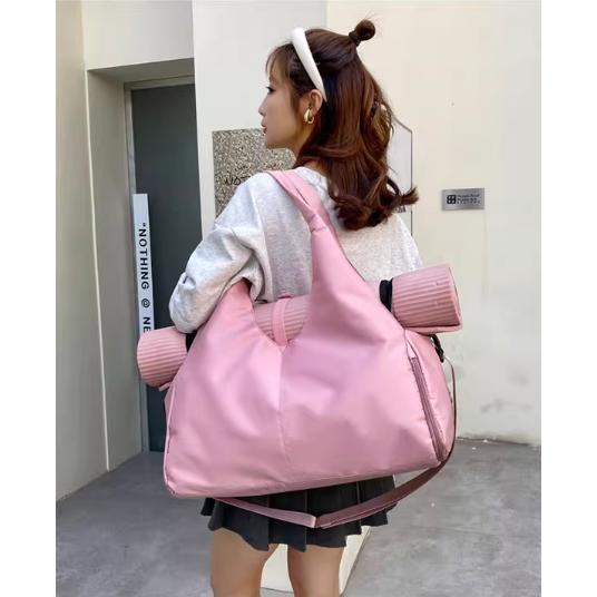 [新品入荷]ヨガ ヨガバッグ ジム スポーツバッグ 撥水 ナイロン 2way ショルダーバッグ ヨガマット収納 トラベルバック ボストンバック シューズ 靴収納 男女兼用