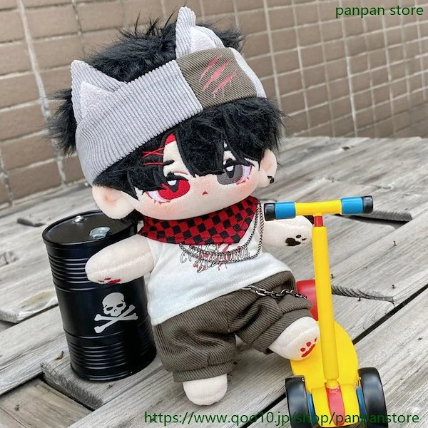 Qoo10] 20cm ぬいぐるみ 服 オオカミ服 5